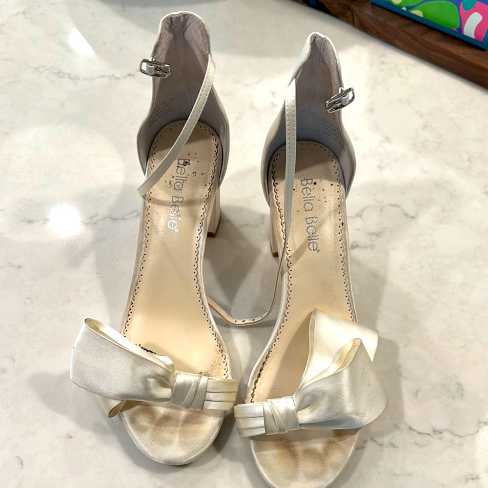 Bella Belle - ‘Zoya’ Wedding Heels - Size 8